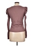 Shein Brown Long Sleeve Top Size 12 - photo 2