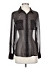 Gianetta Polka Dots Black Long Sleeve Blouse Size XS - photo 1