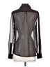 Gianetta Polka Dots Black Long Sleeve Blouse Size XS - photo 2
