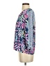 Lilly Pulitzer 100% Polyester Blue 3/4 Sleeve Blouse Size XS - photo 5