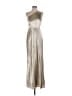 Birdy Grey 100% Polyester Metallic Silver Cocktail Dress Size XS - photo 1