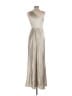 Birdy Grey 100% Polyester Metallic Silver Cocktail Dress Size XS - photo 2