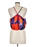 Shein 100% Polyester Orange Sleeveless Blouse Size 6 - photo 2