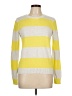 Gap 100% Cotton Stripes Yellow Pullover Sweater Size L - photo 1