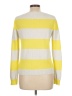 Gap 100% Cotton Stripes Yellow Pullover Sweater Size L - photo 2