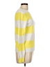 Gap 100% Cotton Stripes Yellow Pullover Sweater Size L - photo 4