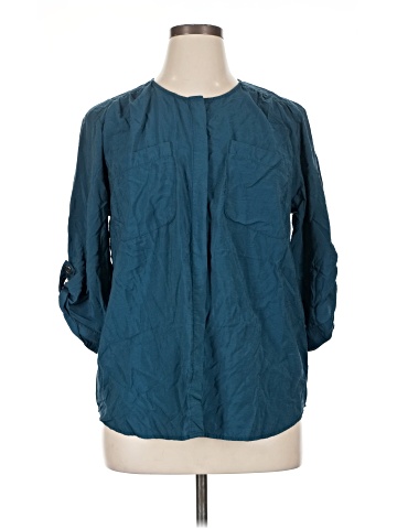Beverly Drive 3/4 Sleeve Blouse (view 1)