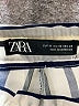 Zara Stripes White Casual Pants Size XS - photo 4