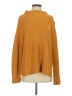 Max Studio 100% Cotton Yellow Turtleneck Sweater Size S - photo 1