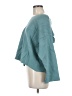 Listicle 100% Cotton Teal Pullover Sweater Size M - photo 5