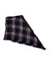 Unbranded Plaid Burgundy Blue Scarf One size - photo 2