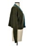 True Craft 100% Acrylic Color Block Green Cardigan Size S - photo 4