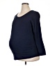 BumpStart Blue 3/4 Sleeve Top Size XL Maternity - photo 1