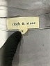 Cloth & Stone 100% Rayon Gray Long Sleeve Button-Down Shirt Size S - photo 7