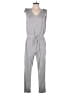 Stars Above Metallic Gray Jumpsuit Size M - photo 1