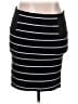 Torrid Stripes Black Casual Skirt Size 3X Plus (3) - photo 1