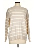 Chaps Stripes Tan Pullover Sweater Size L - photo 1