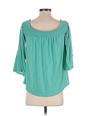 James & Joy Short Sleeve Blouse (view 2)