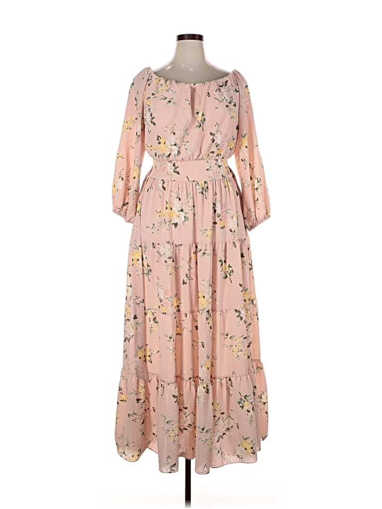 Pre-owned Premier Amour Casual Dress In Pink