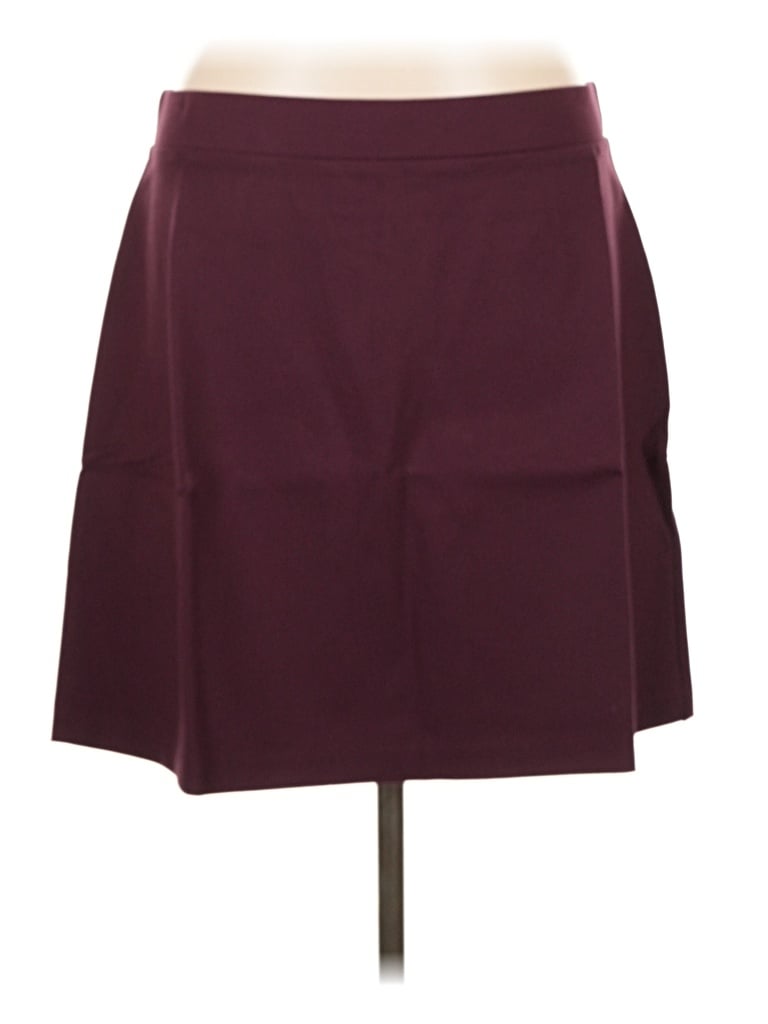 Amazon Essentials Casual Skirt In Burgundy
