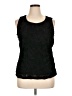 Ann Taylor Black Sleeveless Blouse Size XL - photo 1