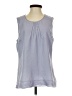Coldwater Creek 100% Polyester Gray Sleeveless Blouse Size S - photo 1
