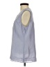 Coldwater Creek 100% Polyester Gray Sleeveless Blouse Size S - photo 5