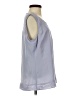 Coldwater Creek 100% Polyester Gray Sleeveless Blouse Size S - photo 4