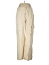 Et Clet 100% Cotton Ivory Cargo Pants Size L - photo 1
