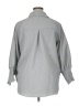 Unbranded Houndstooth Gray 3/4 Sleeve Button-Down Shirt Size XL - photo 2