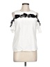 Blue Rain 100% Cotton White Ivory Sleeveless Blouse Size L - photo 2