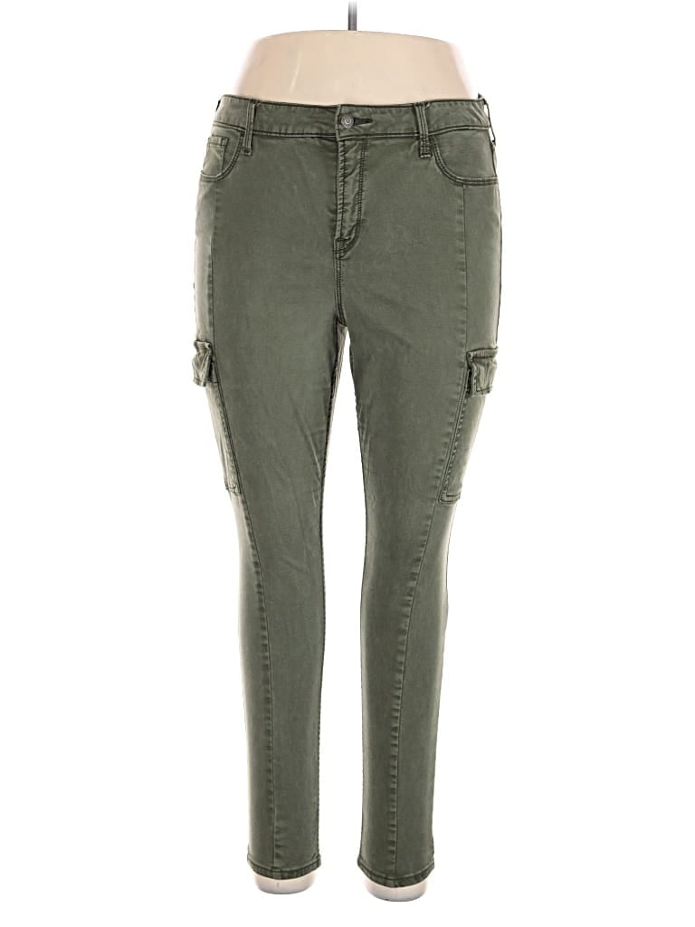 Pre-owned Old Navy Cargo Pants In Green