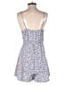 Shein 100% Polyester Hearts Blue Romper Size M - photo 2