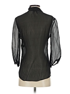 Haut En Soie Diane Von Furstenberg Jessie Noir - Taille 12 - Neuf Avec étiquette ($298)