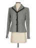Evan Picone 100% Polyester Houndstooth Gray Blazer Size 4 - photo 1