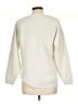 Rafaella Solid Ivory Pullover Sweater Size L - photo 2