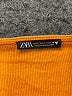 Zara Orange Short Sleeve Top Size L - photo 7