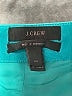 J.Crew 100% Wool Solid Teal Wool Skirt Size 00 - photo 4