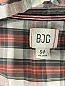 BDG 100% Cotton Plaid Brown Long Sleeve Button-Down Shirt Size S - photo 7