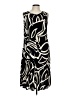 Lily Graphic Black Cocktail Dress Size L - photo 1