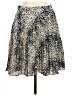Reiss Animal Print Silver Casual Skirt Size 6 - photo 1