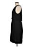 J.Crew 100% Polyester Solid Black Casual Dress Size 12 - photo 5