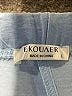 Ekouaer 100% Polyester Solid Blue Athletic Shorts Size L - photo 3