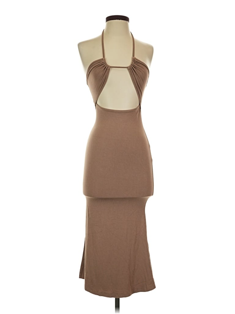 Pre-owned Dazy Cocktail Dress In Brown