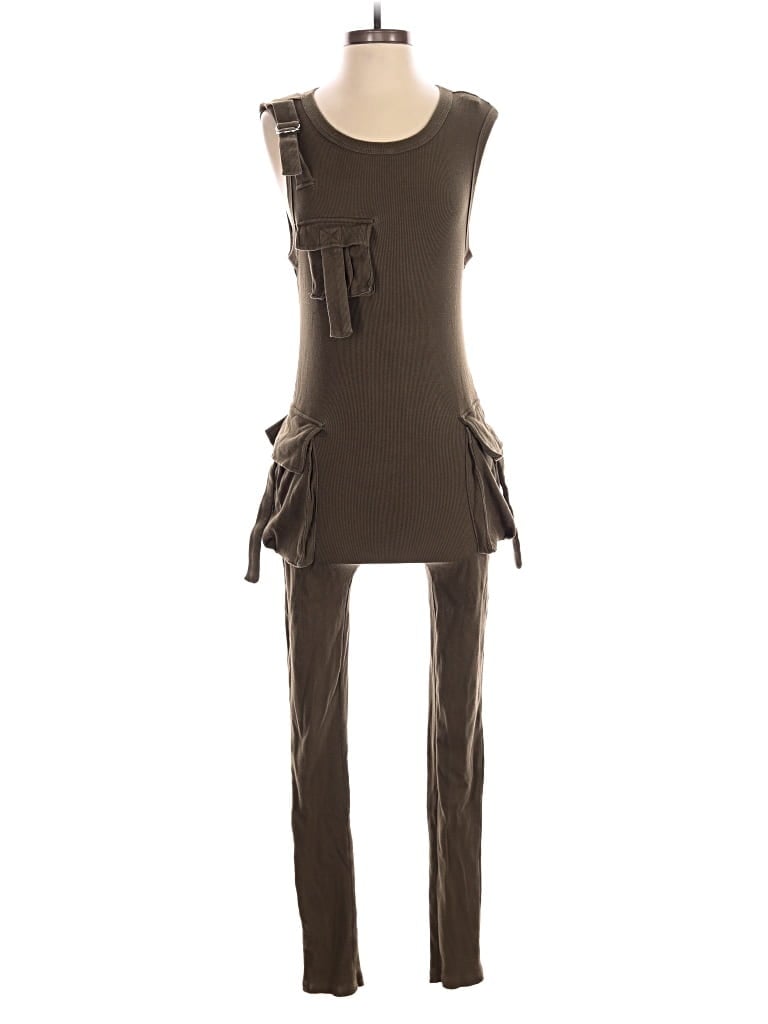 Pre-owned Fashion Nova Jumpsuit In Green