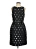 J.Crew Polka Dots Black Cocktail Dress Size 4 - photo 1
