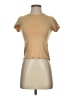 Olivia Rae Tan Short Sleeve Top Size XS - photo 1