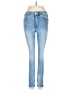 Express Hearts Blue Jeans Size 4 - photo 1