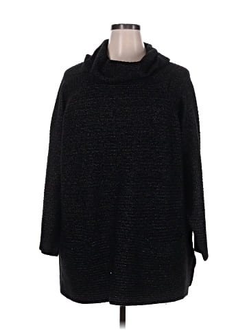 Kaari Blue Turtleneck Sweater (view 1)