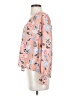 Joie 100% Polyester Pink Long Sleeve Blouse Size S - photo 5